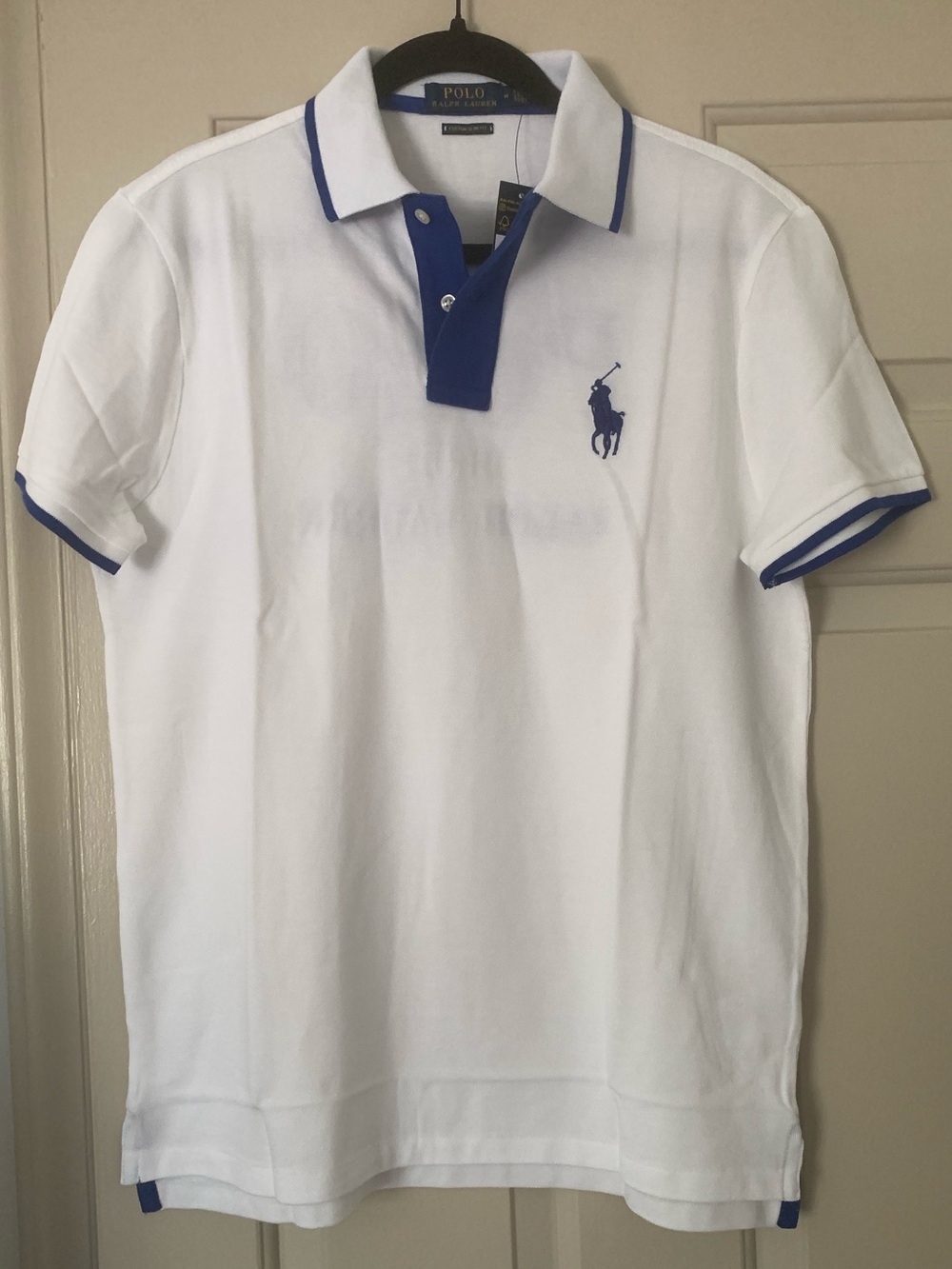 NWT Polo Ralph Lauren Polo Shirt L’OREAL WHITE